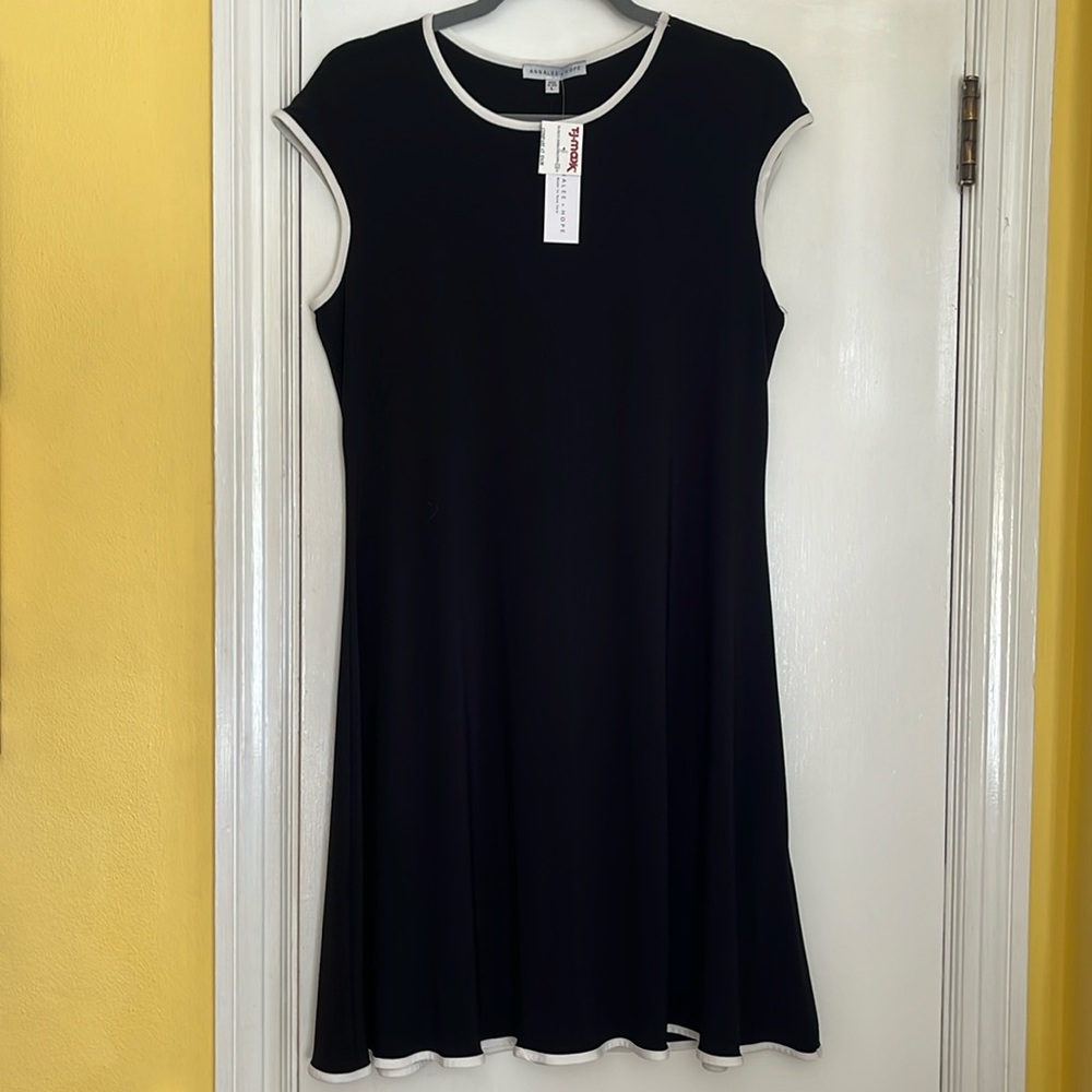 Annalee + Hope black dress
